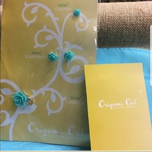 Origami Owl Jewelry - Origami Owl incentive blue rose set Origami Owl Jewelry - Origami Owl incentive blue rose set